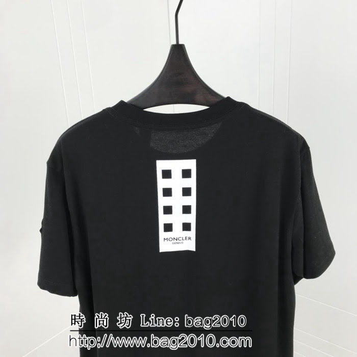 Moncler X PalAngel聯名合作系列 19ss早春新款短袖 數碼直噴印花 定制純棉面料 高版本男女同款 ydi2019